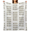 The Watchers - The Archangels Throw Blanket