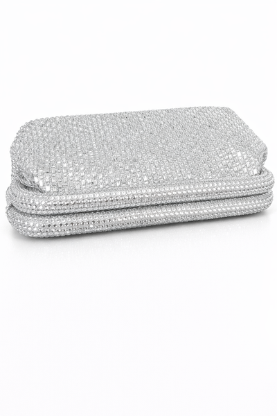 Silver Shimmer Clutch