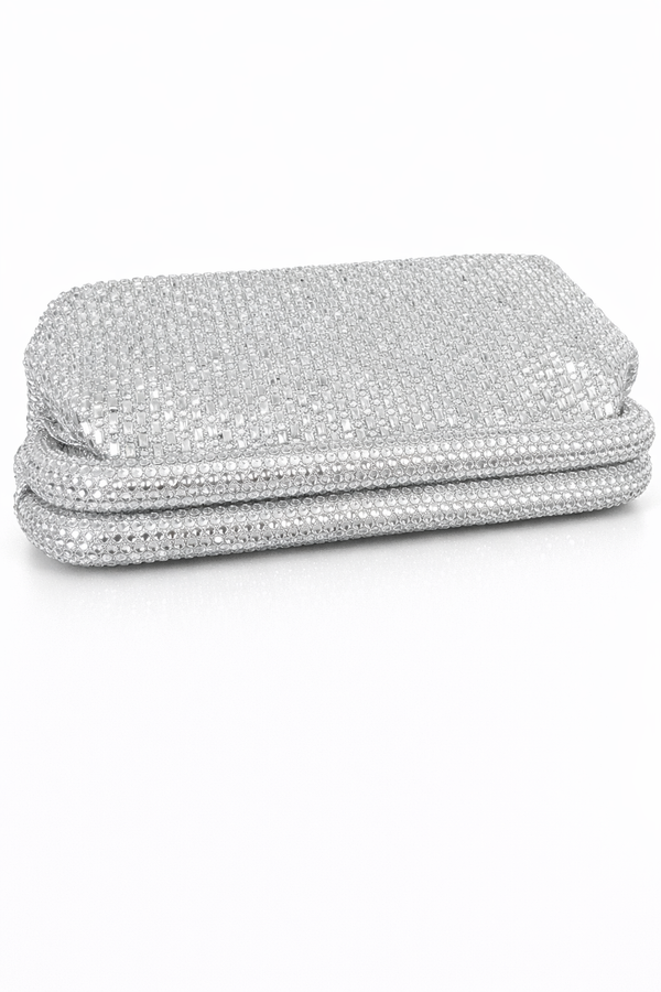 Silver Shimmer Clutch