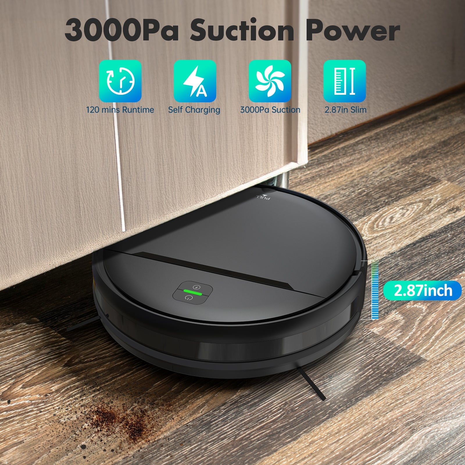 Smart 3-in-1 Robot Vacuum Cleaner (BR181)