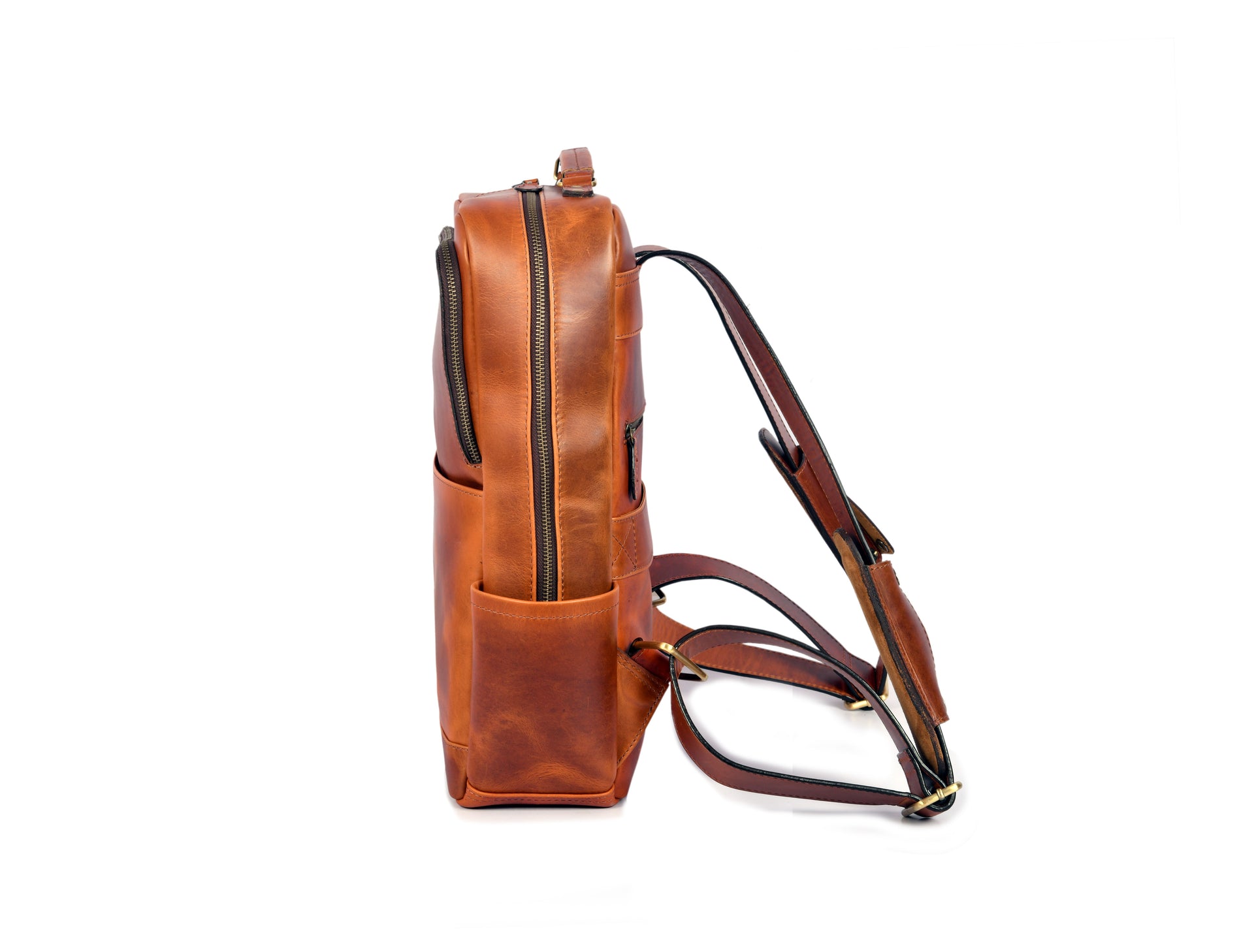 Tolredo Hudson Leather Backpack (Burgundy Legacy)