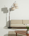 Trilage Floor Lamp - Dark Bronze