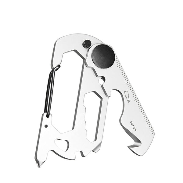 10in1 Stainless Steel EDC Card Multitool for Survival Camping & Climbing Wautton Outdoor Gear