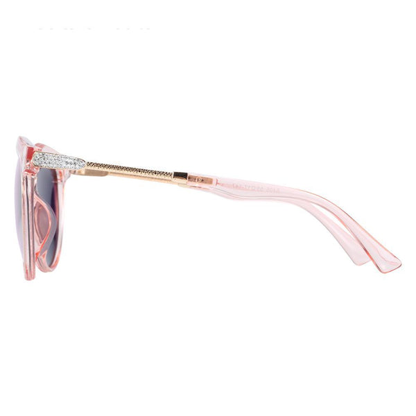 Polarized Cat Eye Sunglasses Women Gradient Round Sun glasses for Women oculos lunette de soleil femme