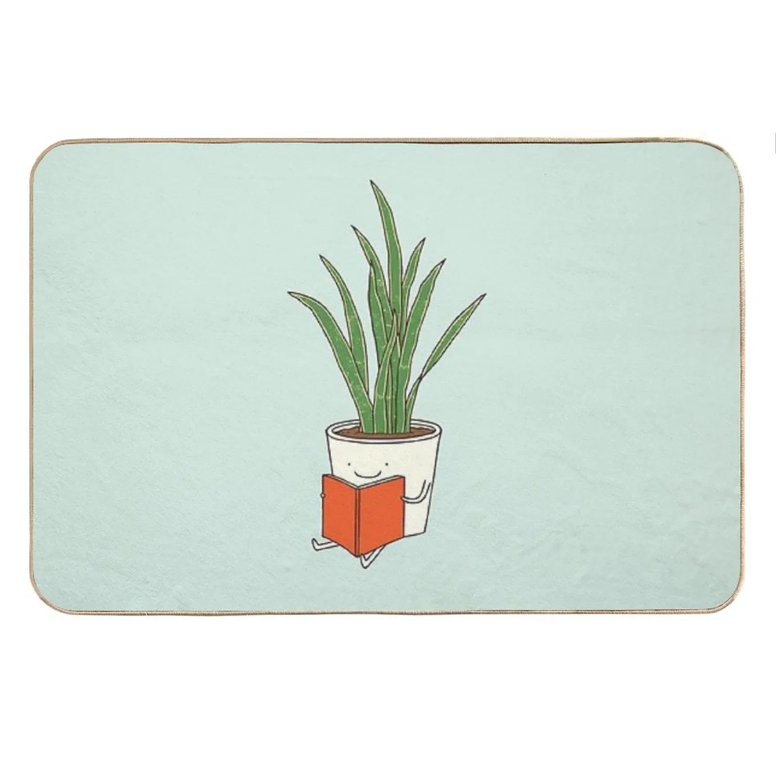 Indoor Plant Bath Mat