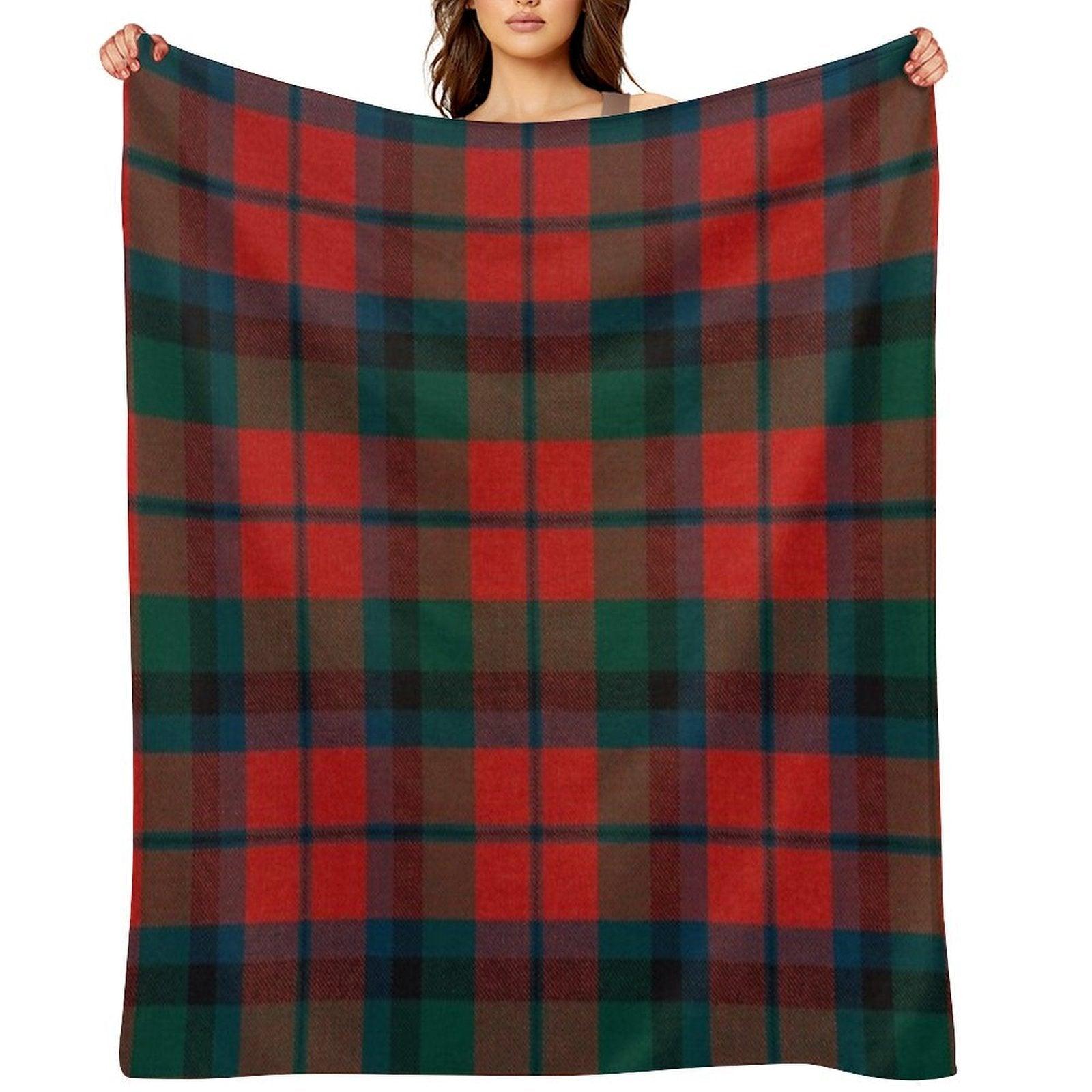 MacNaughton Scottish Tartan Throw Blanket