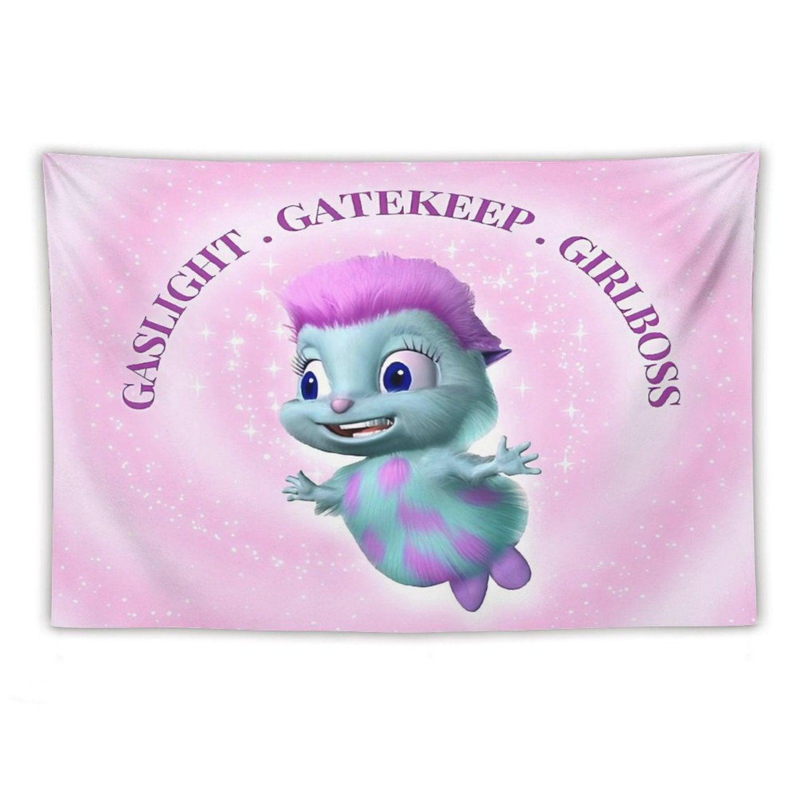 Bibble's Beliefs Gaslight Gatekeep Girlboss Tapestry