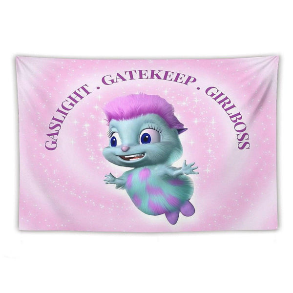 Bibble's Beliefs Gaslight Gatekeep Girlboss Tapestry