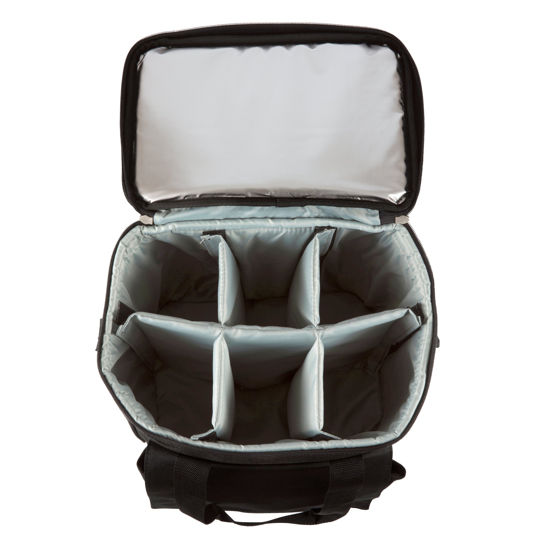 Cellar 6-Bottle Wine Carrier & Cooler Tote with Trolley