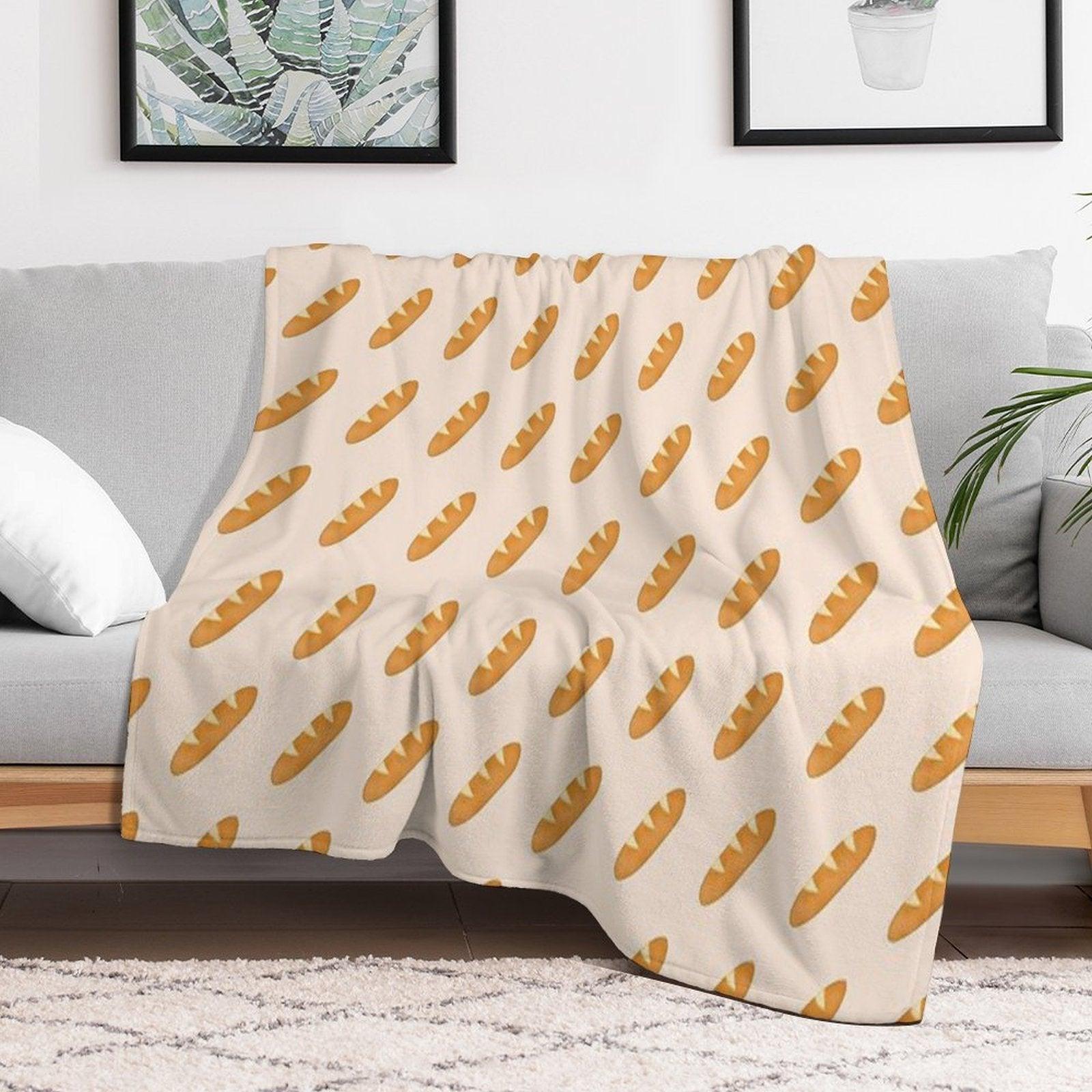 Baguette Throw Blanket