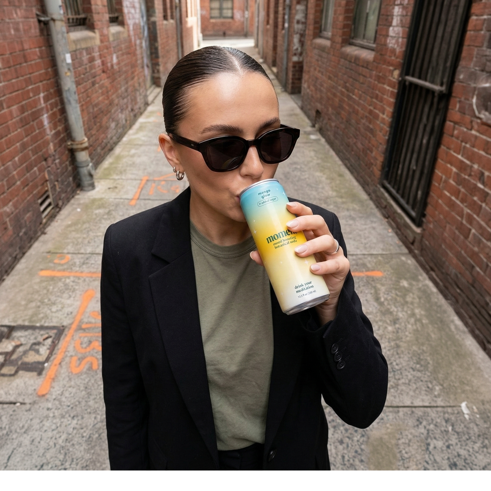 mango glow (botanical soda | 12 pack)