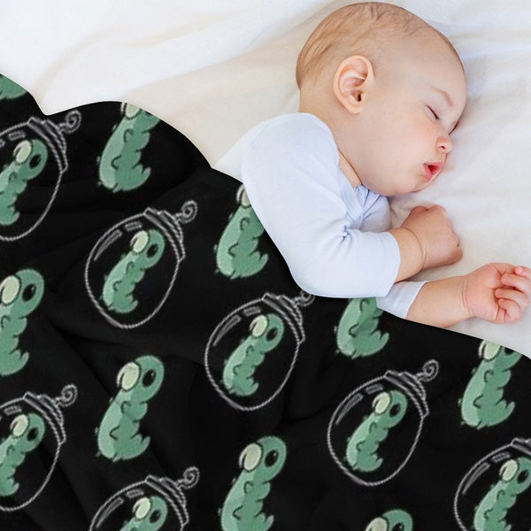 Hollow Knight Grub Pattern Wrinkle-free Throw Blanket