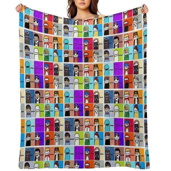 Dream Smp Throw Blanket
