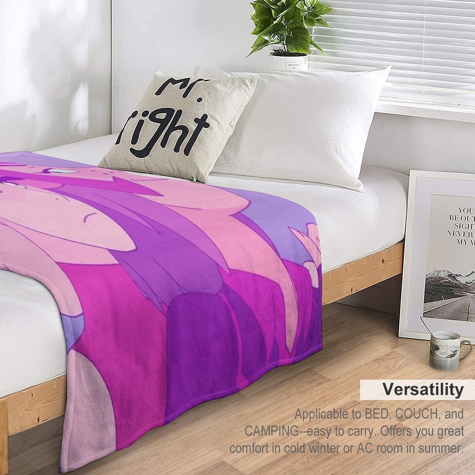 Catradora Prom No. 1 Anti-pilling Throw Blanket