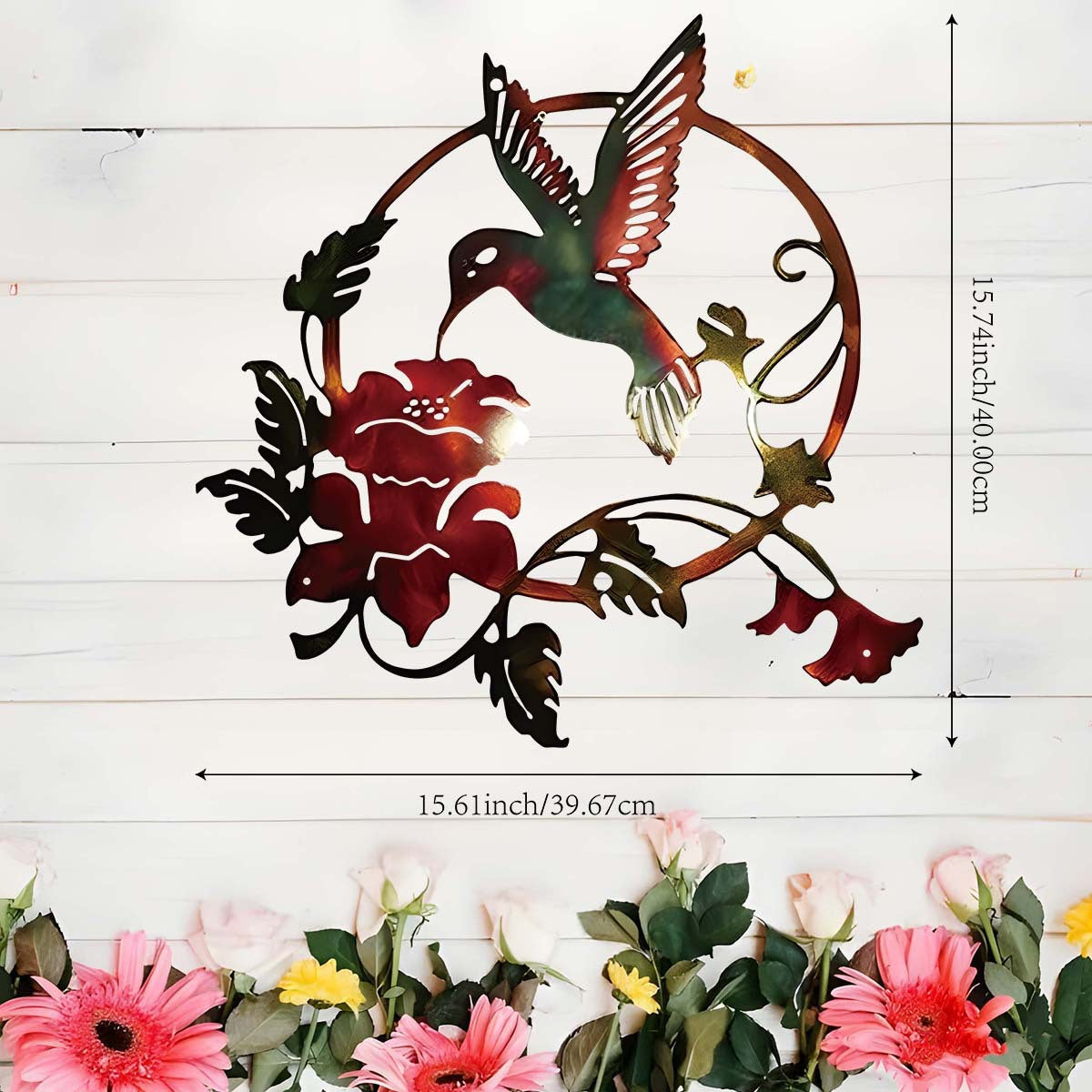 Iron animals elephants lions hummingbirds home wall hanging hardware crafts pendants metal decorations