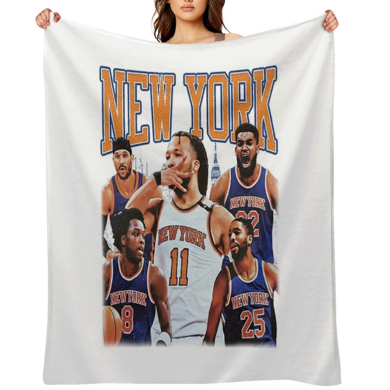 NEW YORK BASKETBALL Throw Blanket