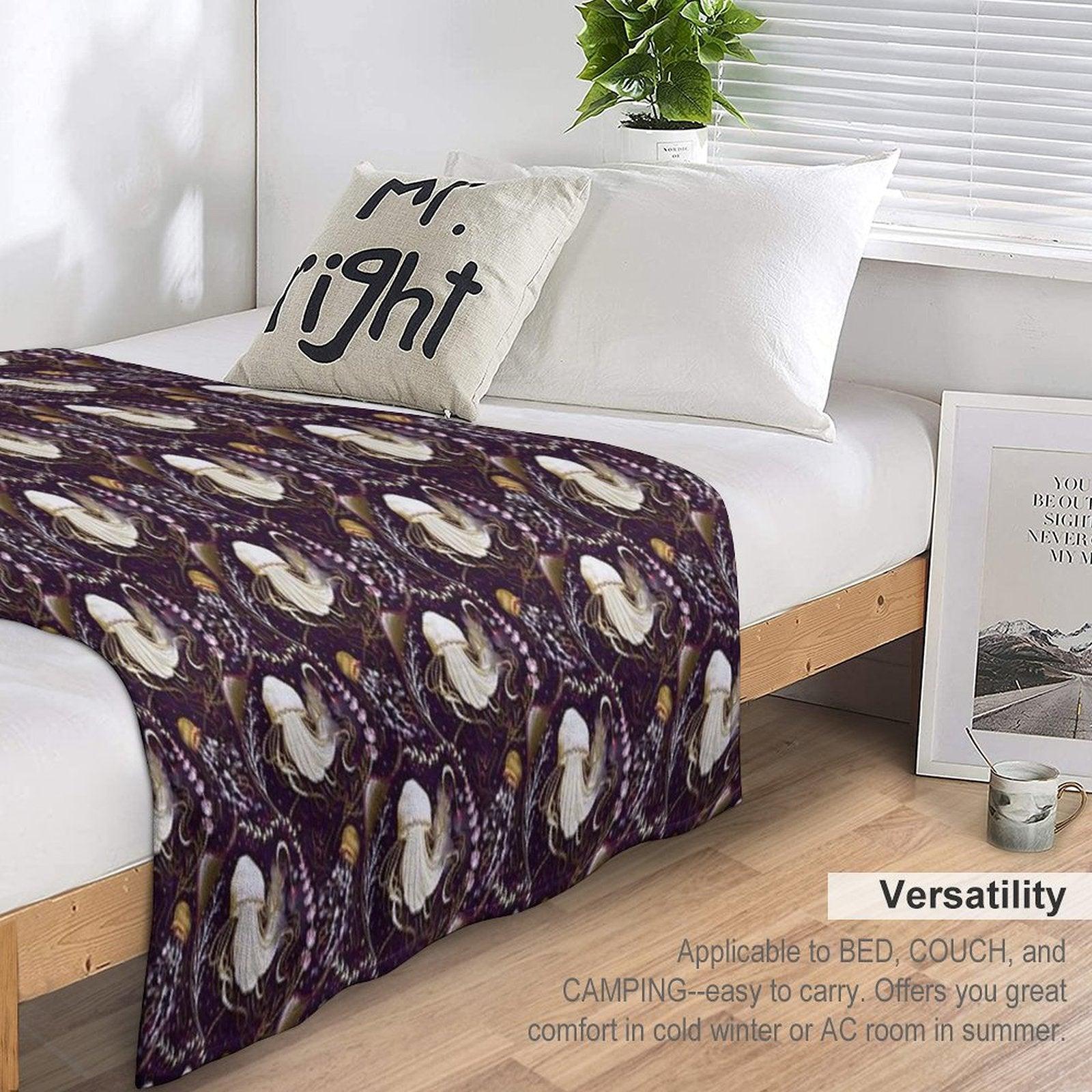 Jellyfish Throw Blanket