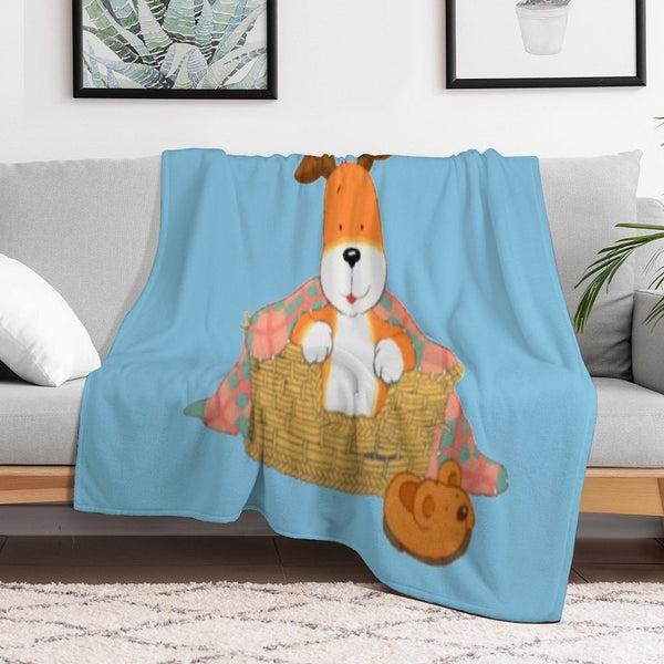Kipper The Dog - Retro Children's TV Gift-ready Throw Blanket