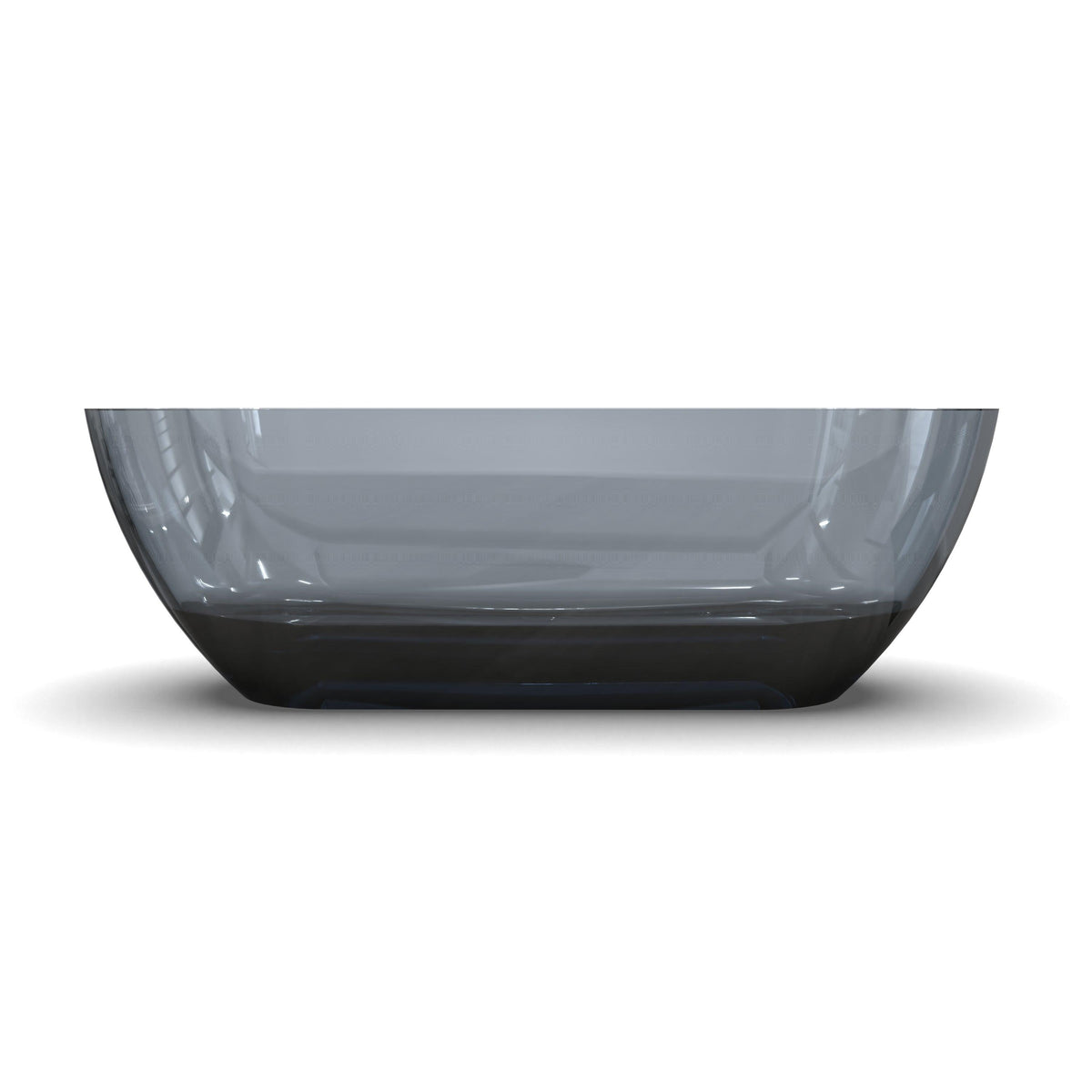 68.9 Inch Translucent Freestanding Bathtub