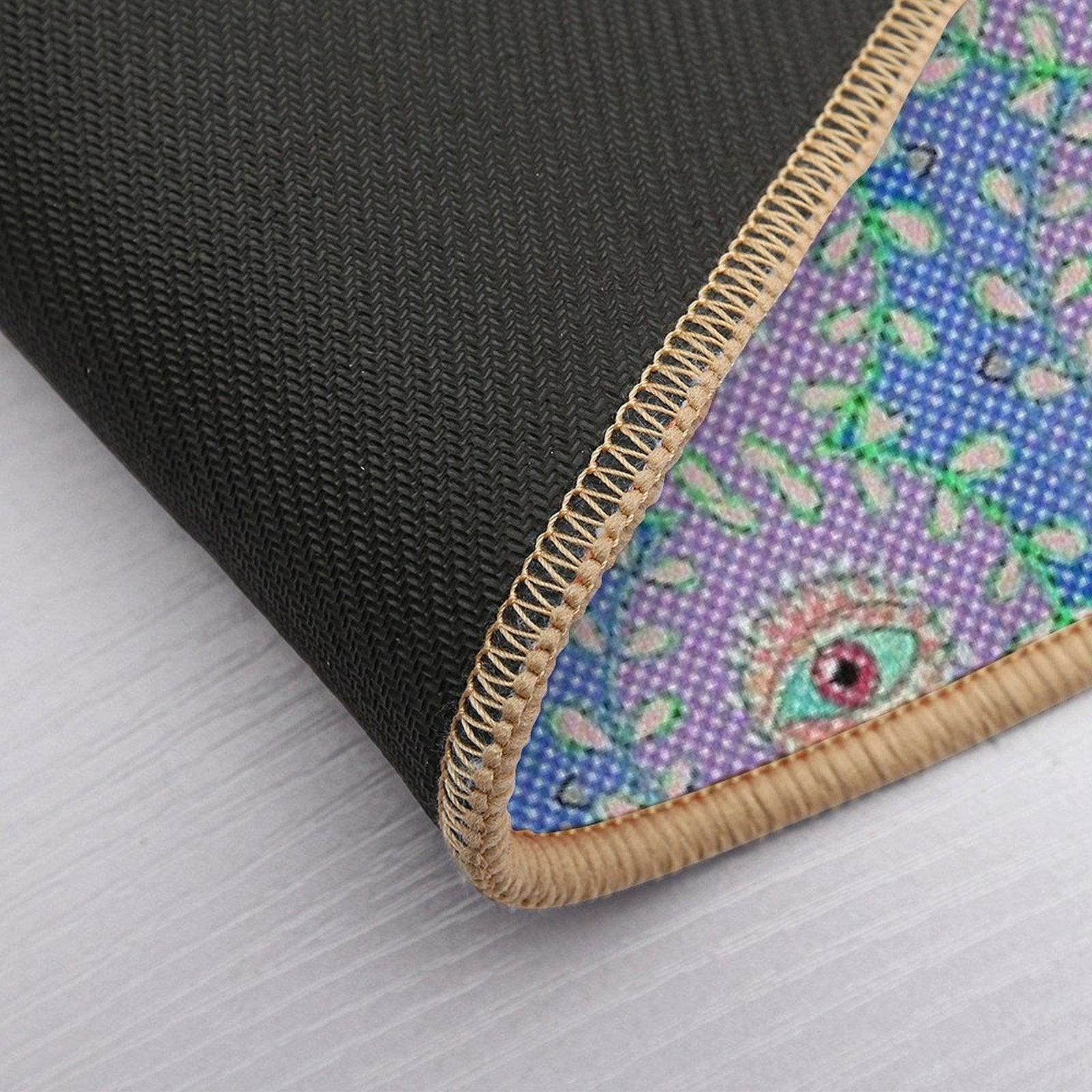 The Garden Sees All  Easy Maintenance Bath Mat