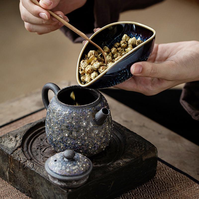 Chinese Tianmu Large Ceramic Teacup