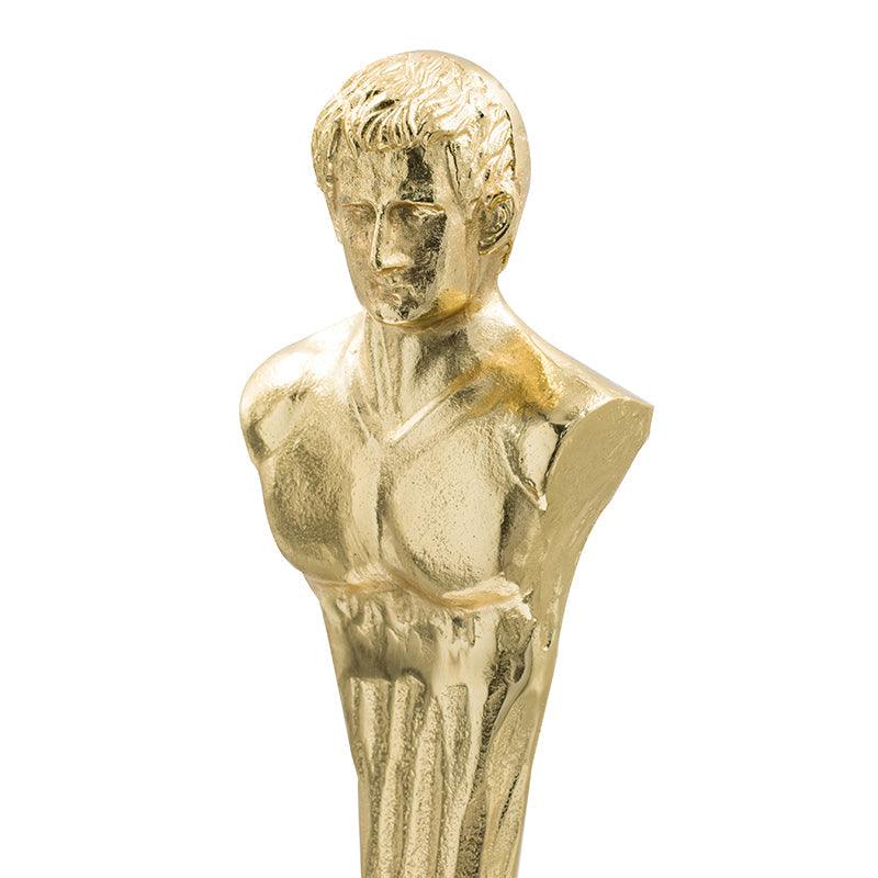 Modern Luxury Decorative Gold Roman Figurine Sculpture