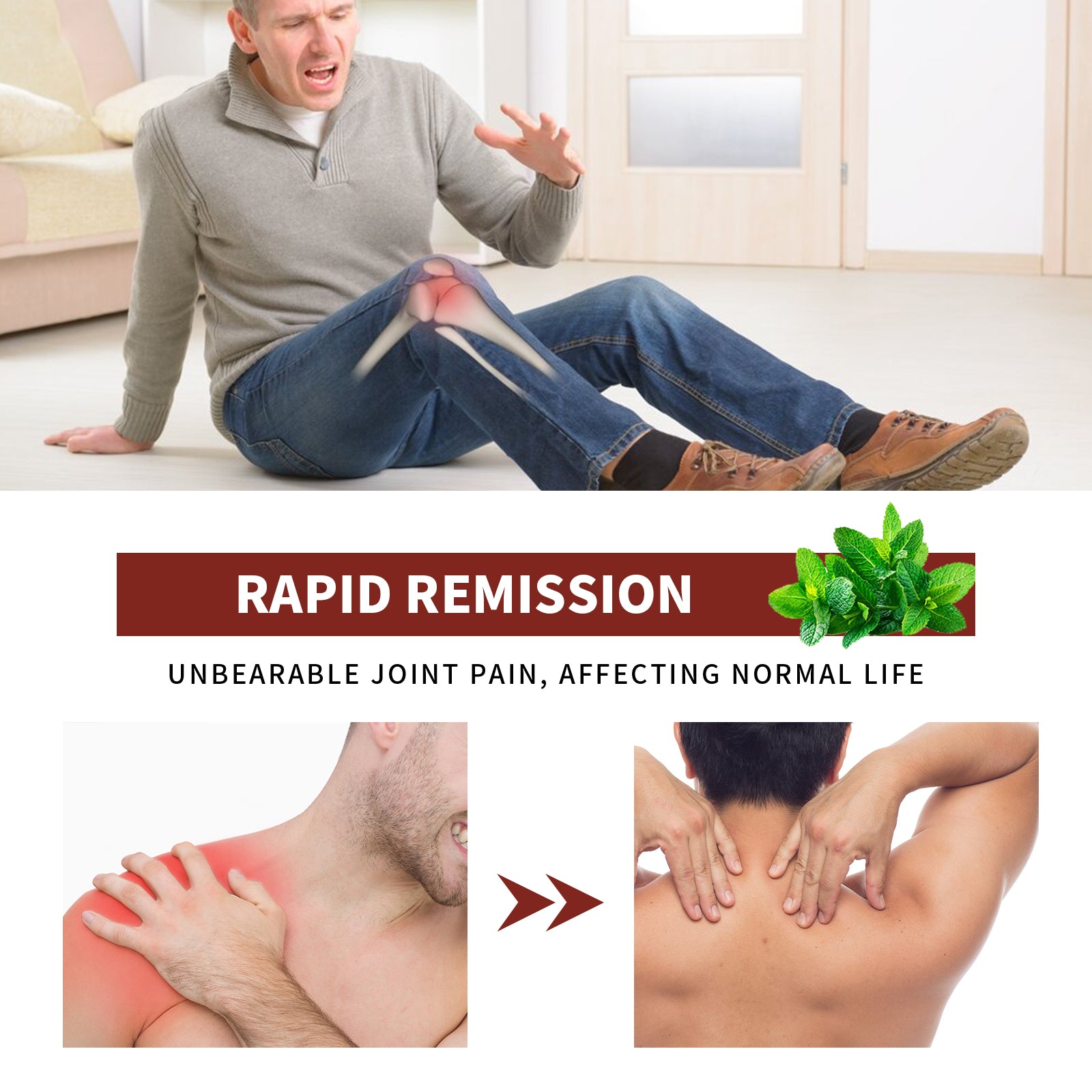 Joint Care Cream, Relieve Cervical Spine, Waist, Leg And Knee Joint And Bone Pain Body Massage Care Cream