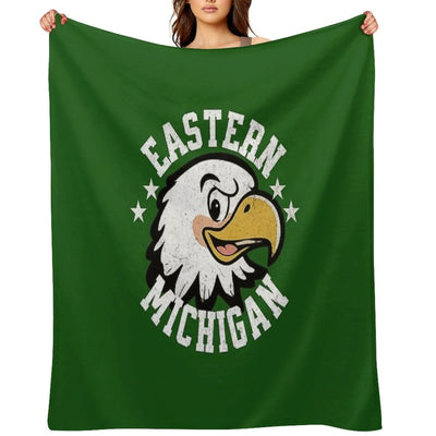 Eastern Michigan University, EMU Eagles Throw Blanket