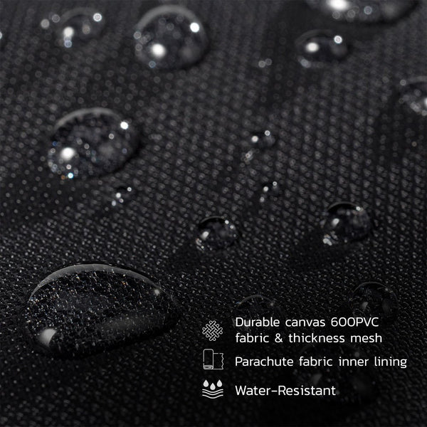 Mesh Double Pocket Crossbody Bag