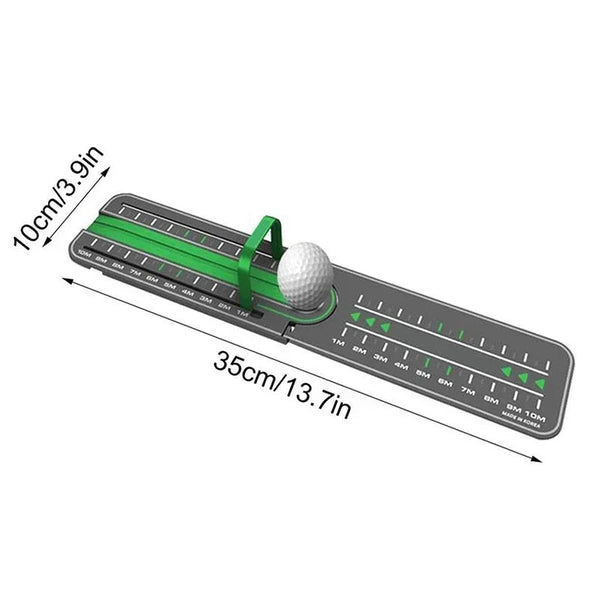 Golf Distance Putting Precision Drill Golf Putting Green Mat Putting Ball Pad Mini Putting Training Aids Golf Accessories Golf