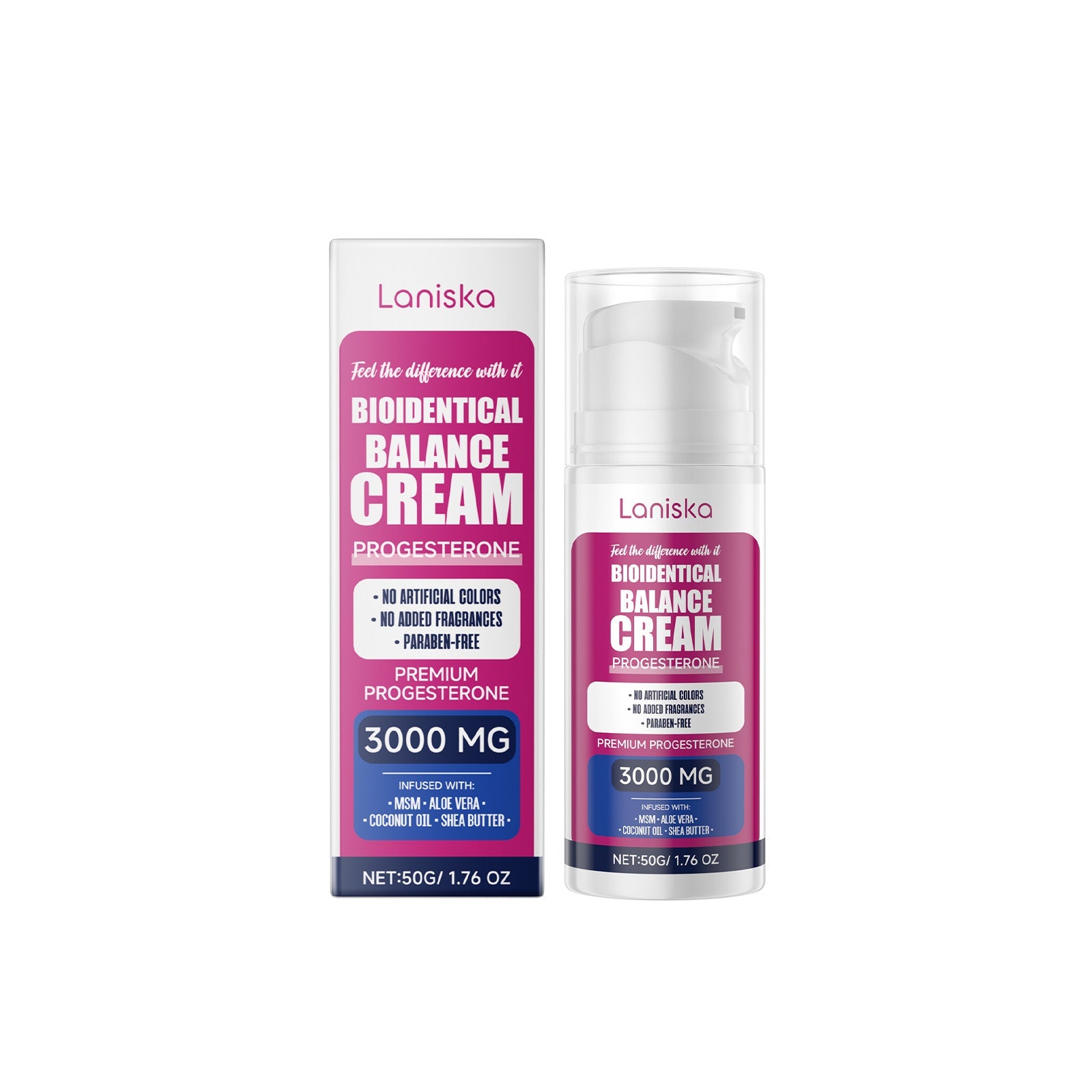 Women's Care Cream Balanced Moisturizing Comfort Gentle Nourishing Body Skin Daily Care Cream