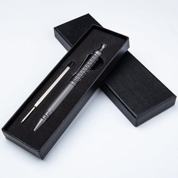 Mini Titanium Pen EDC Gadget Keychain Ballpoint Pen Practical Tactical Pen Outdoor Camping Hiking Cycling Equipment Wautton Outdoor Gear