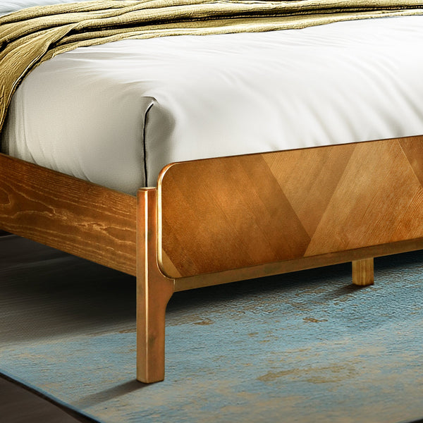 Rorns Bifrost Platform Bed Frame With Headboard