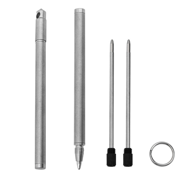 Mini Multifunctional Titanium Alloy Tactical Pen Portable Self-defense Pen Outdoor Anti-wolf Artifact High-end Signature Pen Wautton Outdoor Gear