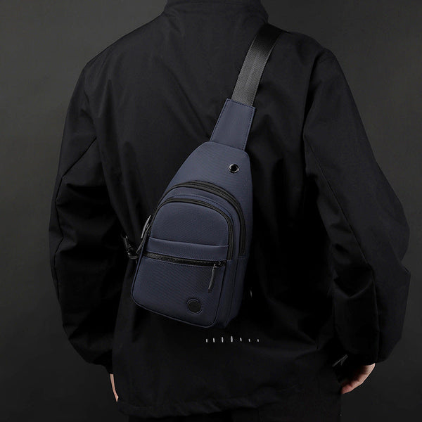 Sling Bag Crossbody Backpack: Over Shoulder Daypack Casual Cross Chest Side Pack