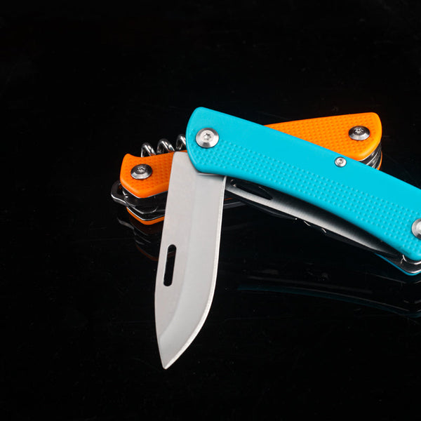 Hot Selling Portable Pocket Knives 440Stainless Steel Pocket Knives Multitool with Plastic Handle Wautton Outdoor Gear