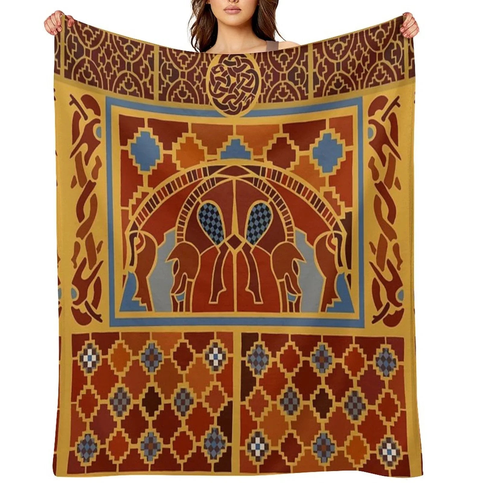 Imagining Sutton Hoo The Boars Throw Blanket