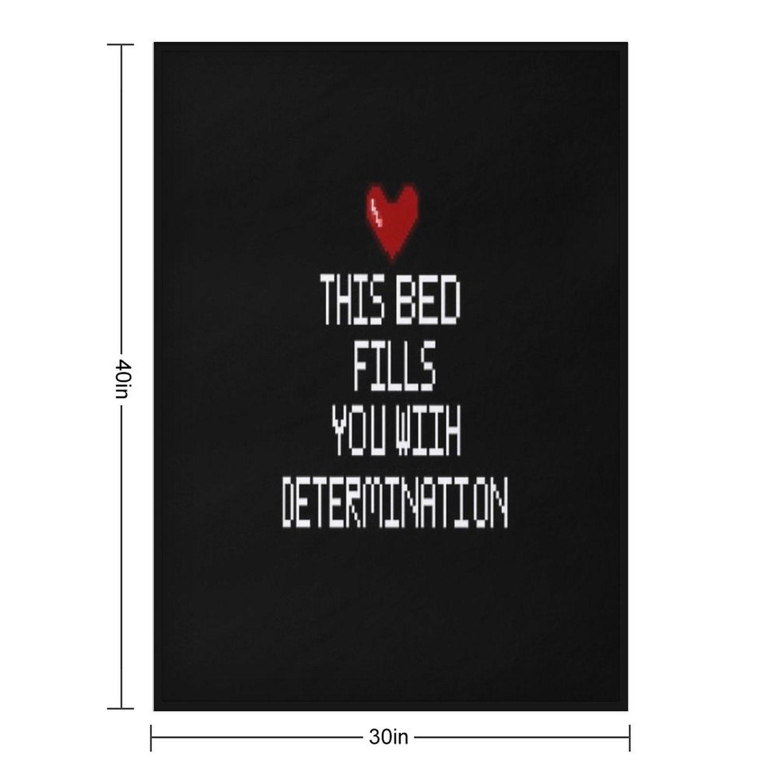 Frisk's Heart Throw Blanket