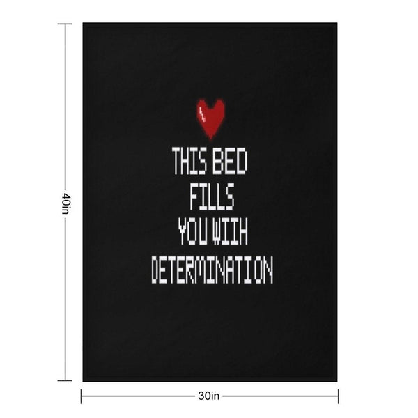 Frisk's Heart Throw Blanket