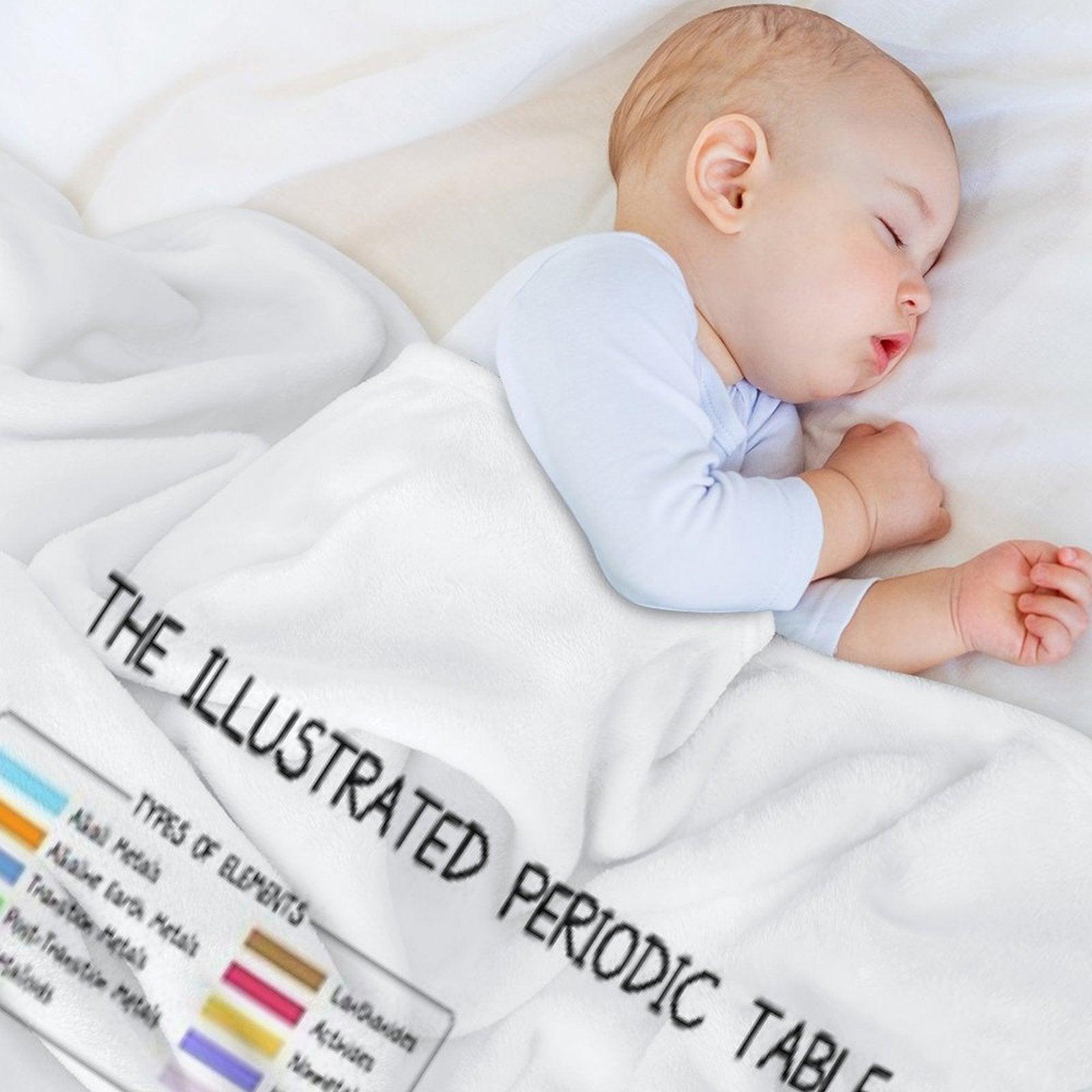 The Illustrated Periodic Table Throw Blanket