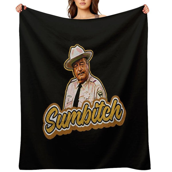 Justice Is A Sumbitch Comfort Throw Blanket