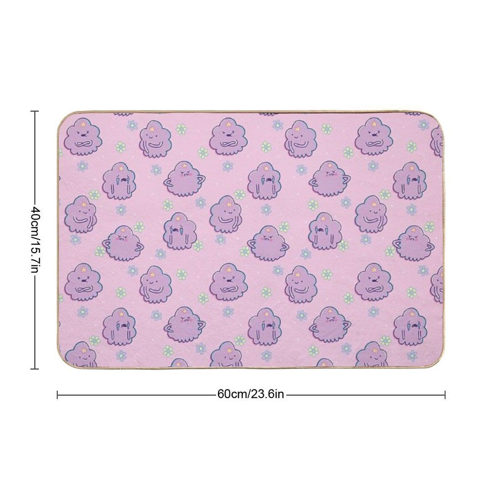 Lumpy Space Princess (Adventure Time)  Slip-Resistant Bath Mat