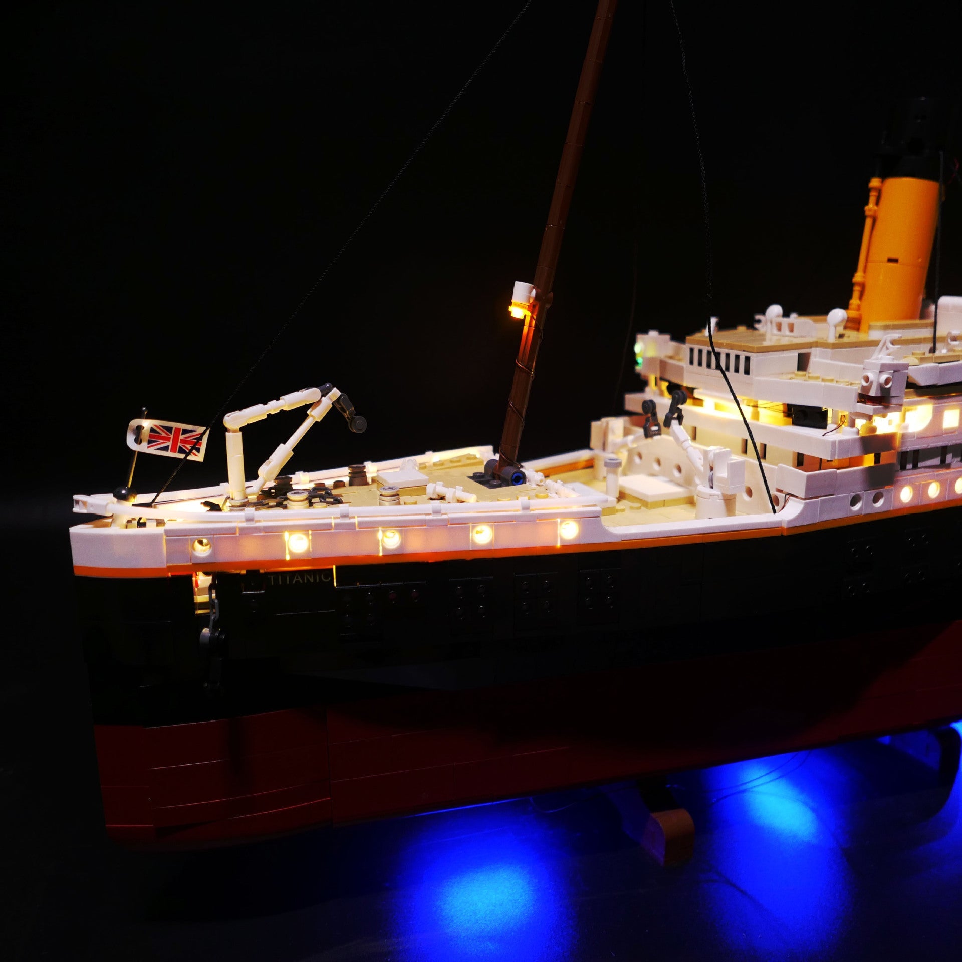 DIY building block lighting compatible with LEGO 10294 Titanic LED lights