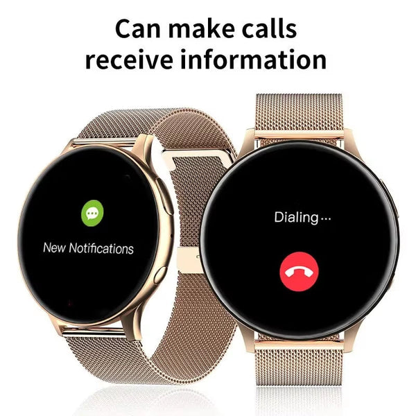 Glam Connect Smartwatch - Bluetooth Calls & Health Monitoring GOODSPHORIA.COM