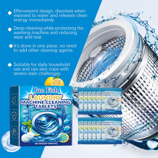 washing machine cleaning effervescent tablets, washing machine slot stains cleaning dirt cleaning odor effervescent tablets