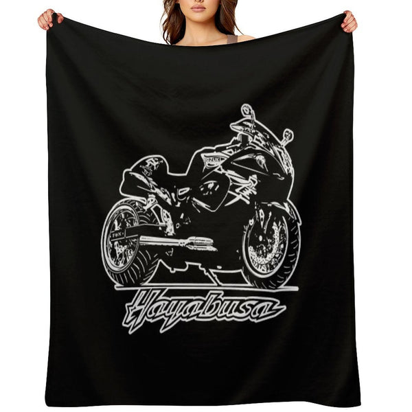 Suzuki Hayabusa Multi-functional Throw Blanket