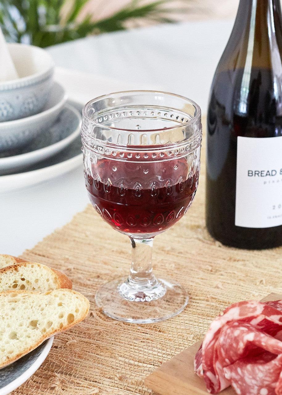 Fez 12oz Glass Goblet, Set of 4