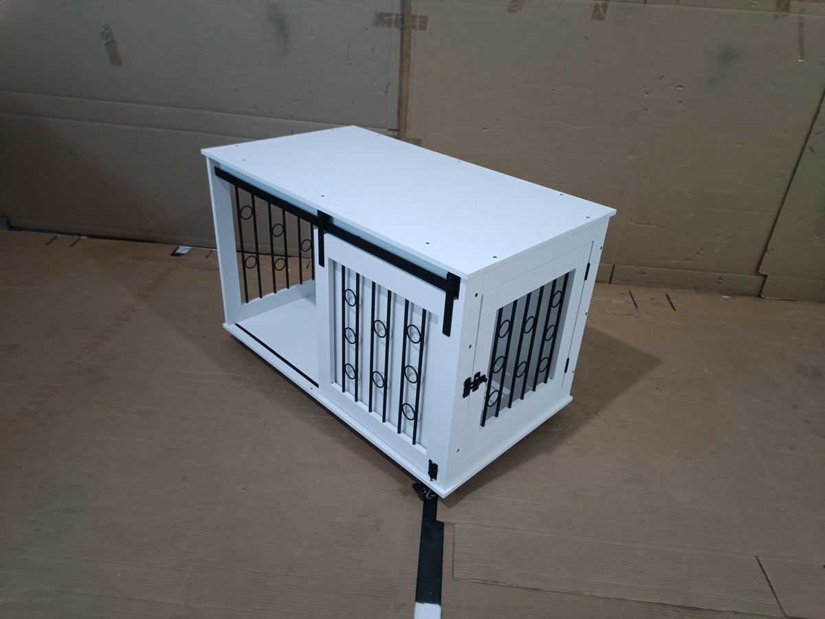 39.37'' Modern Wooden Dog Crate Furniture