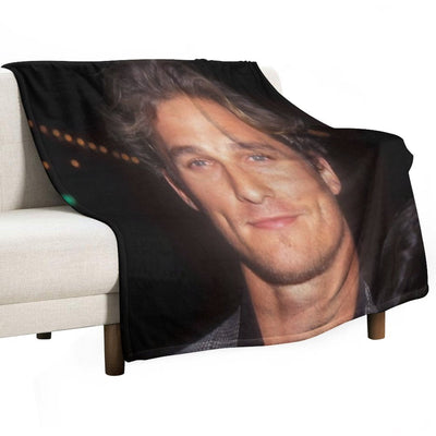 Matthew Mcconaughey Lightweight Throw Blanket