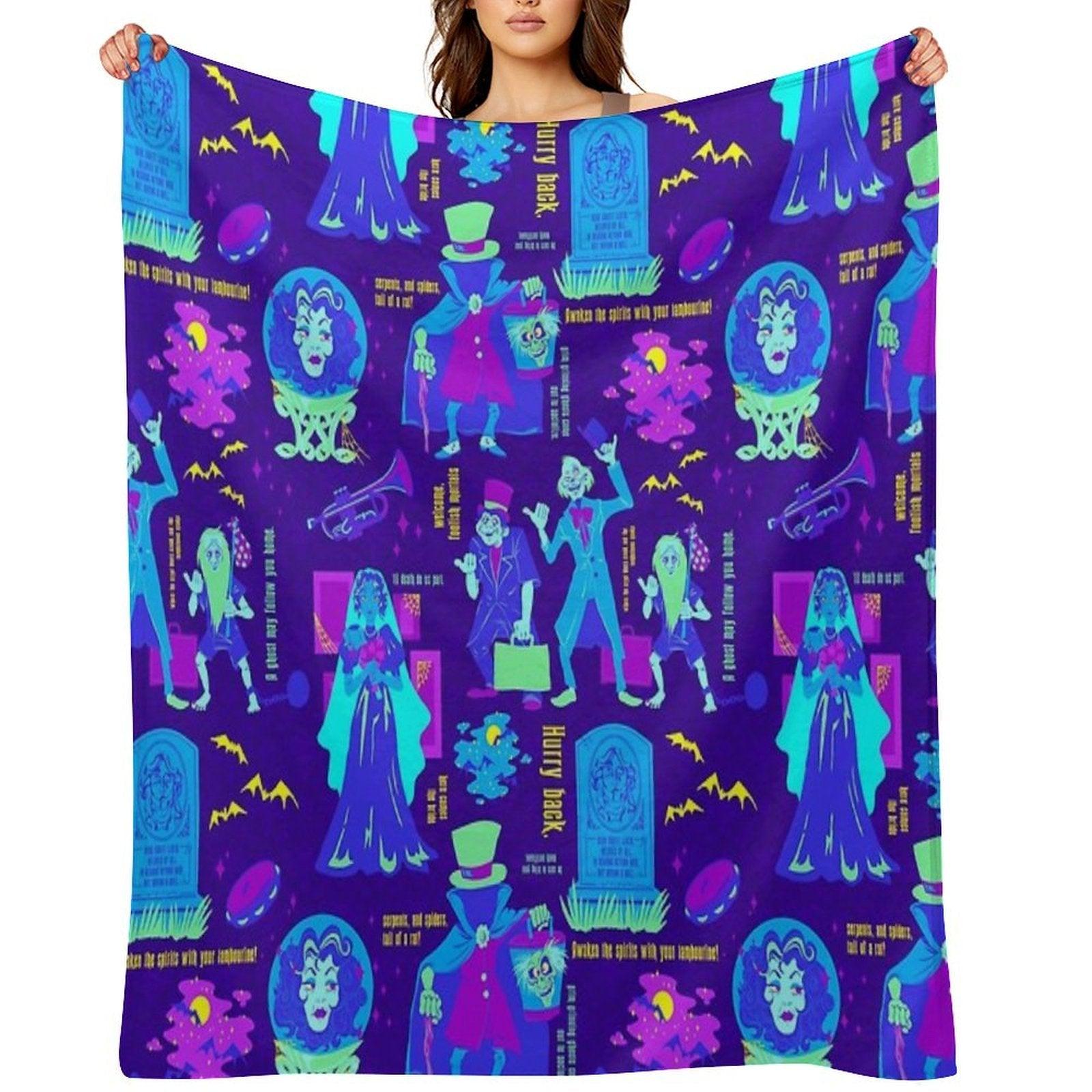 Happy Haunts. Throw Blanket